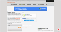 Desktop Screenshot of escapefan.com